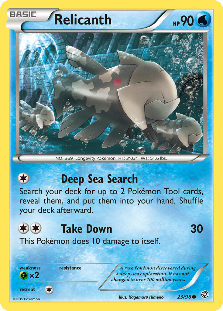 Relicanth XY7-23