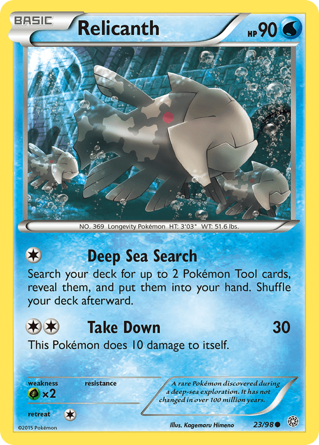 Relicanth XY7-23