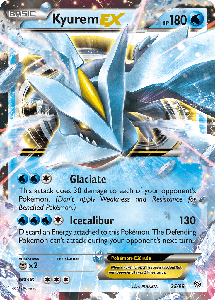 Kyurem-EX XY7-25