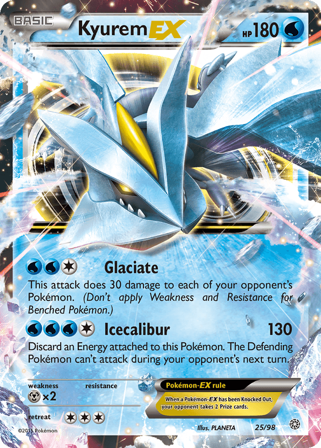 Kyurem-EX XY7-25