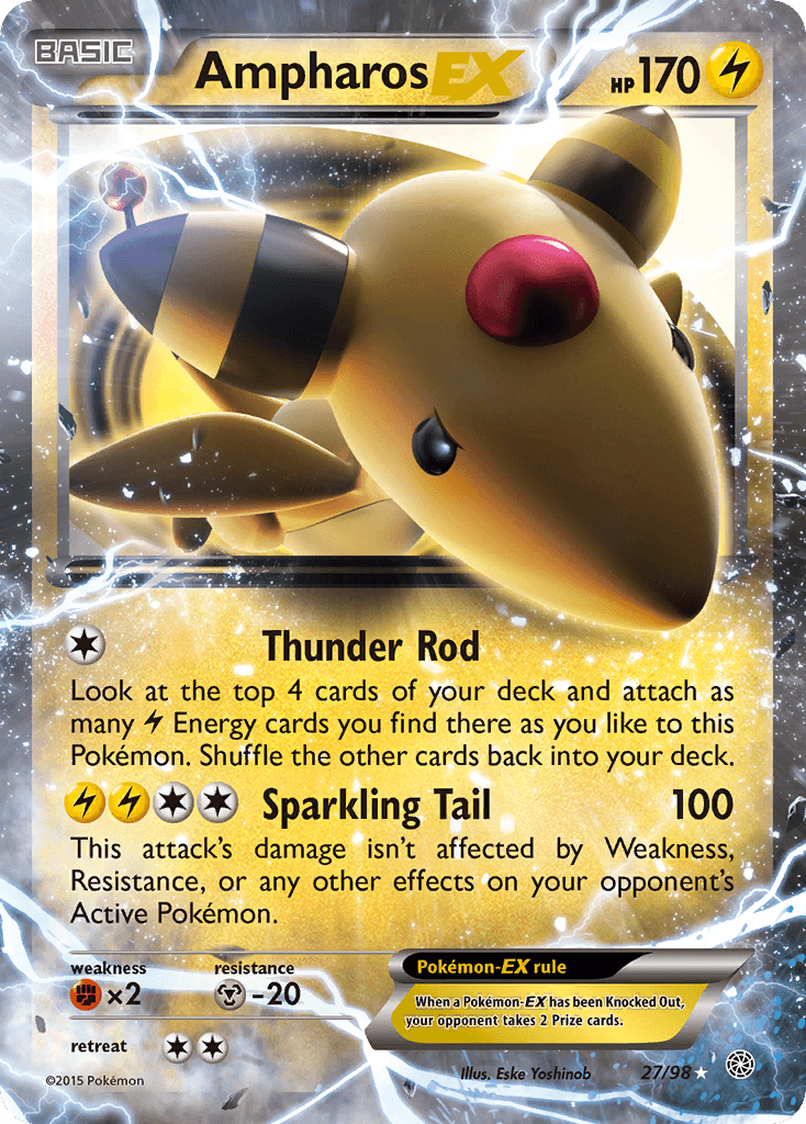 Ampharos-EX XY7-27