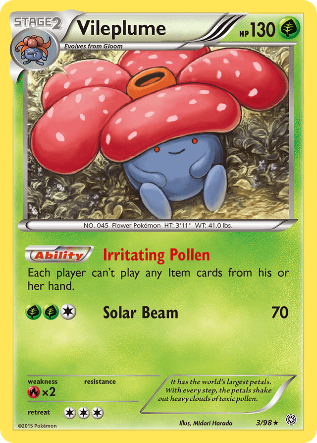 Vileplume XY7-3