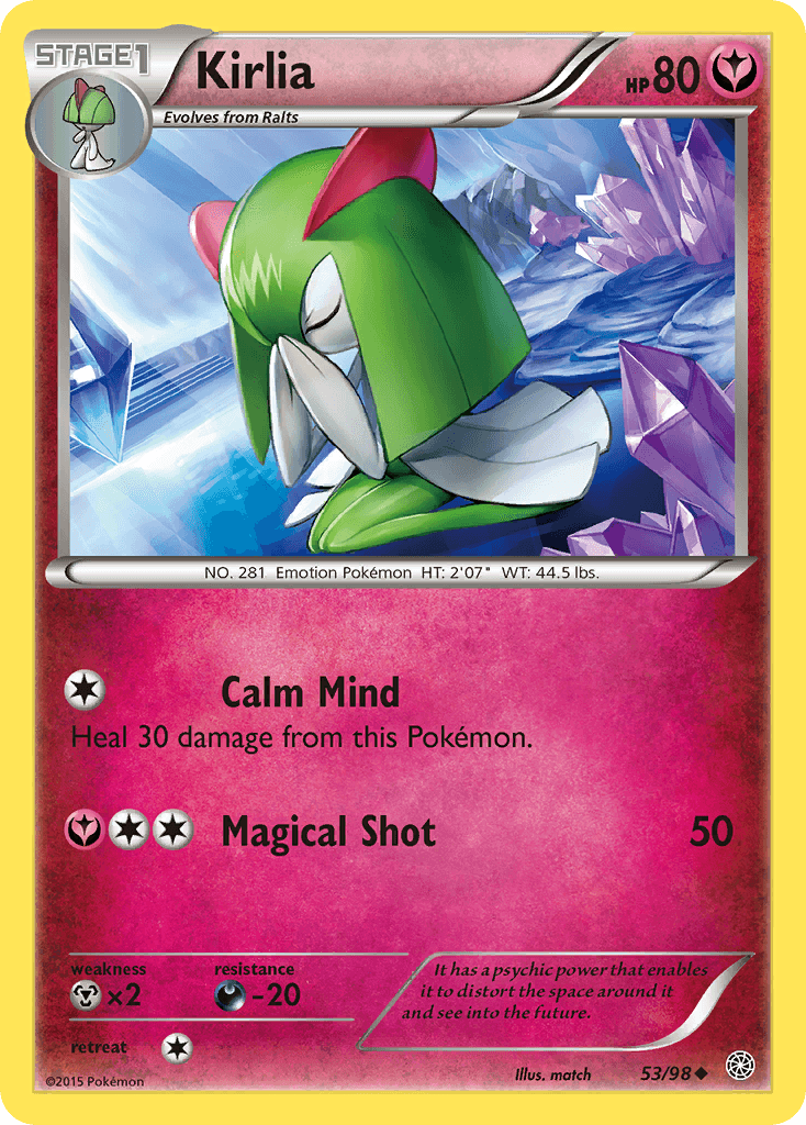 Kirlia XY7-53
