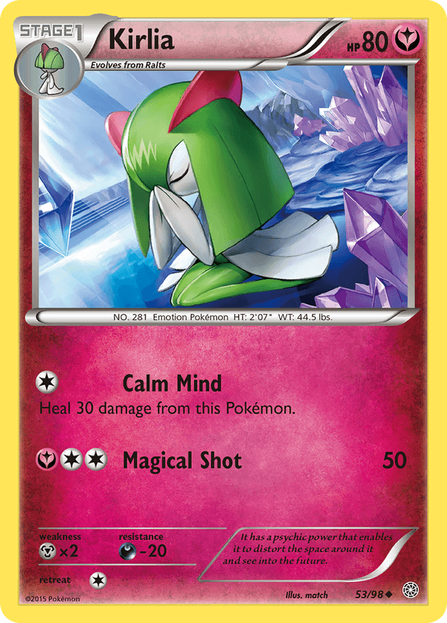 Kirlia XY7-53