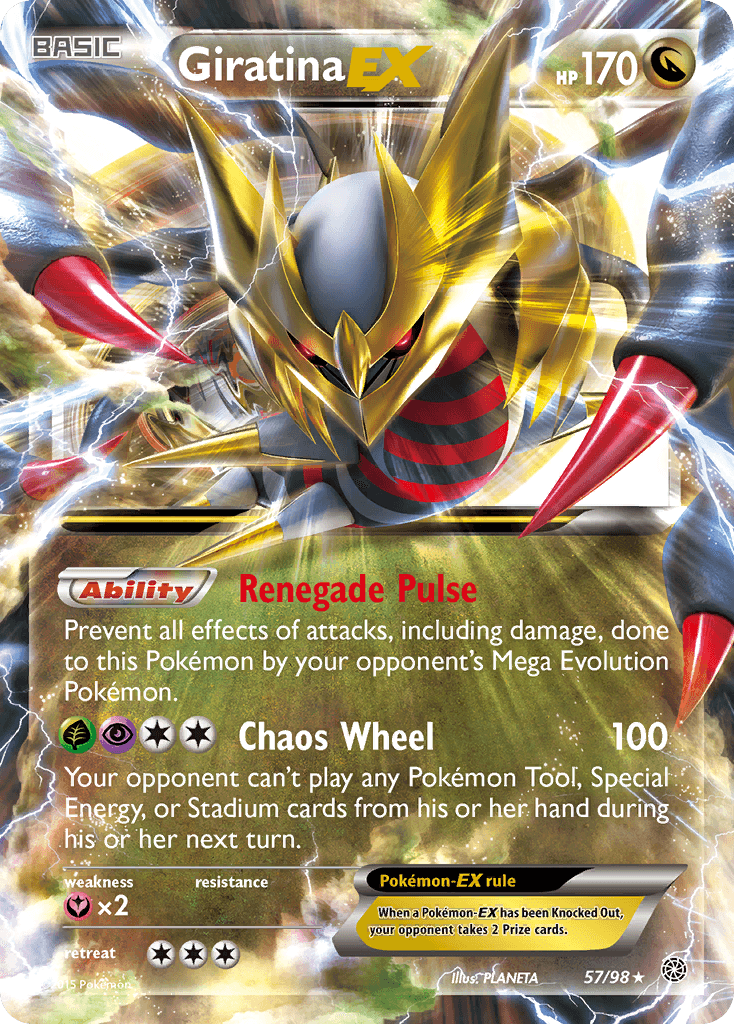 Giratina-EX XY7-57