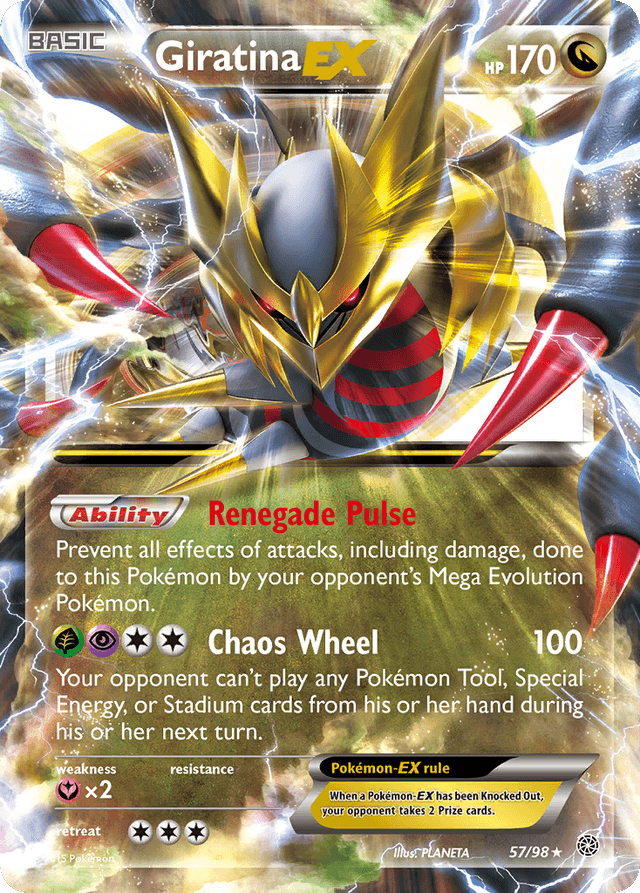 Giratina-EX XY7-57