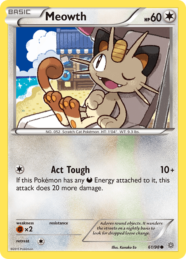 Meowth XY7-61