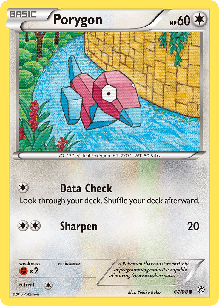 Porygon XY7-64