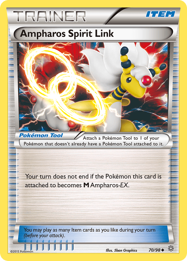 Ampharos Spirit Link XY7-70
