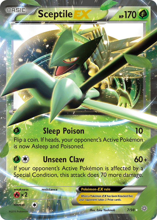 Sceptile-EX XY7-7