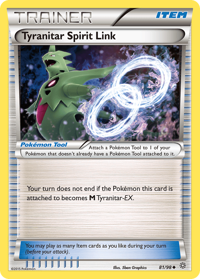 Tyranitar Spirit Link XY7-81