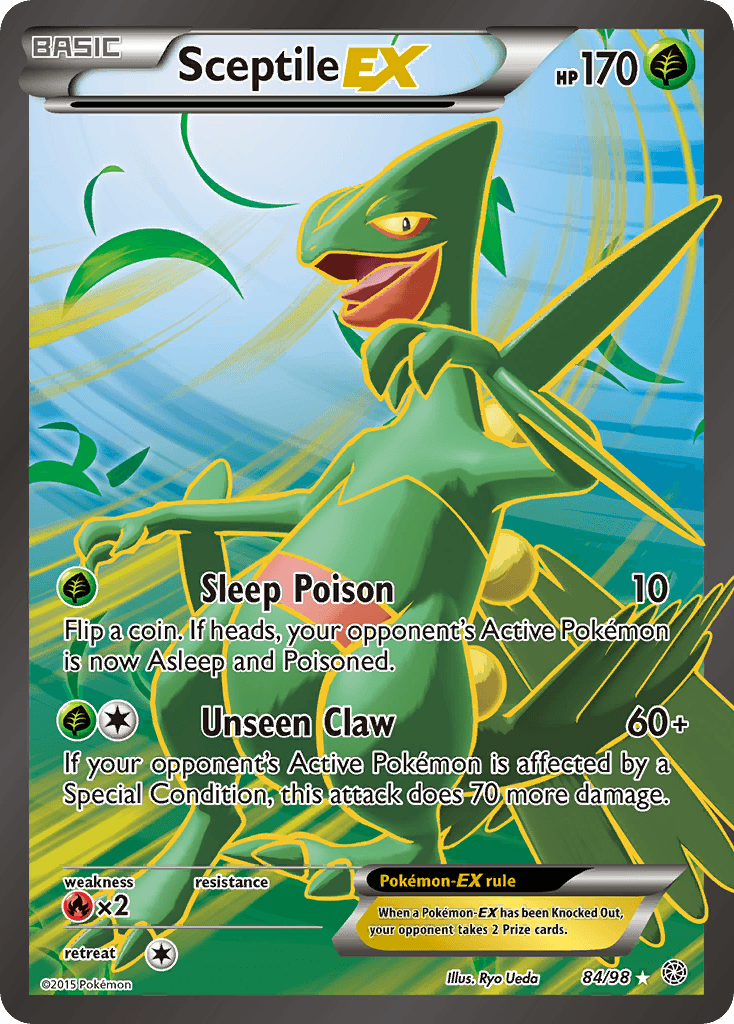 Sceptile-EX XY7-84