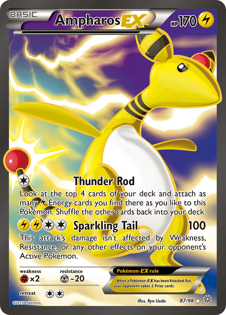 Ampharos-EX XY7-87