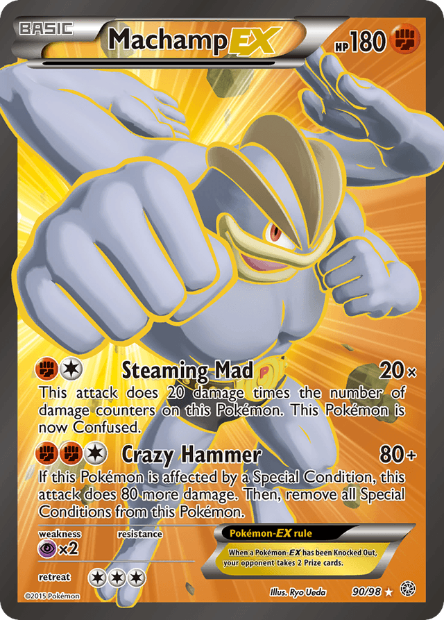 Machamp-EX XY7-90