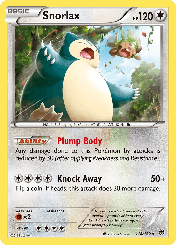 Snorlax XY8-118