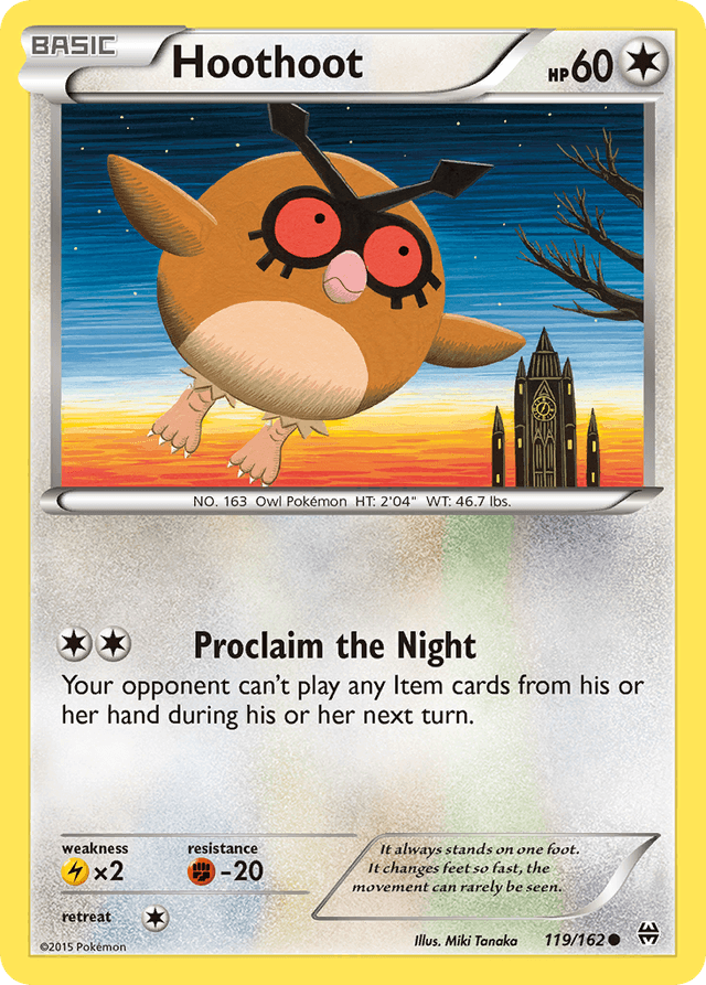 Hoothoot XY8-119