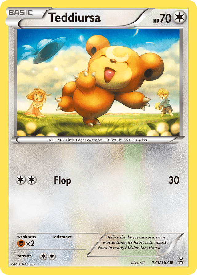 Teddiursa XY8-121