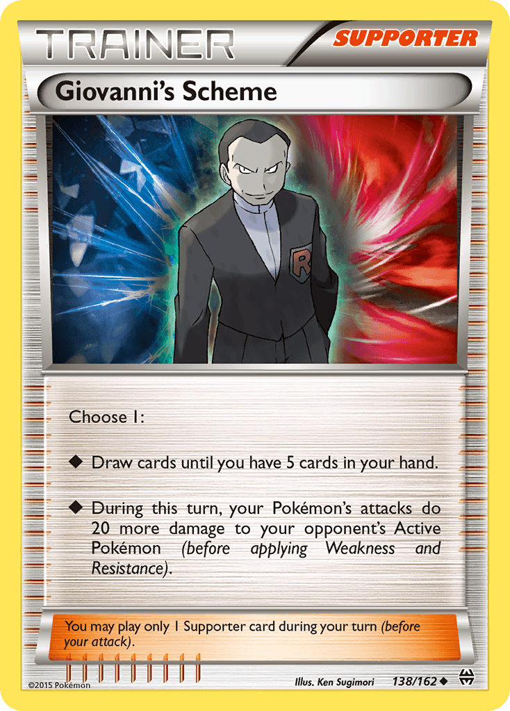 Giovanni's Scheme XY8-138
