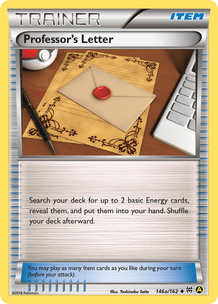 Professor's Letter XY8-146a