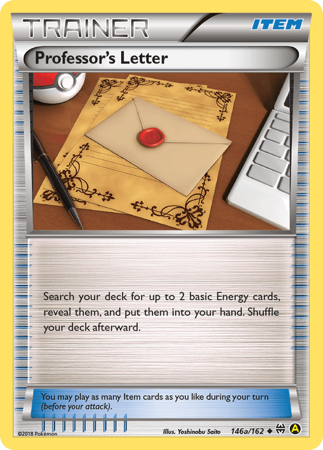 Professor's Letter XY8-146a