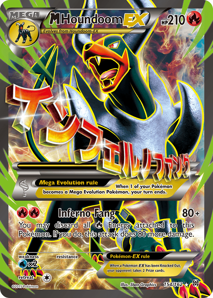 M Houndoom-EX XY8-154