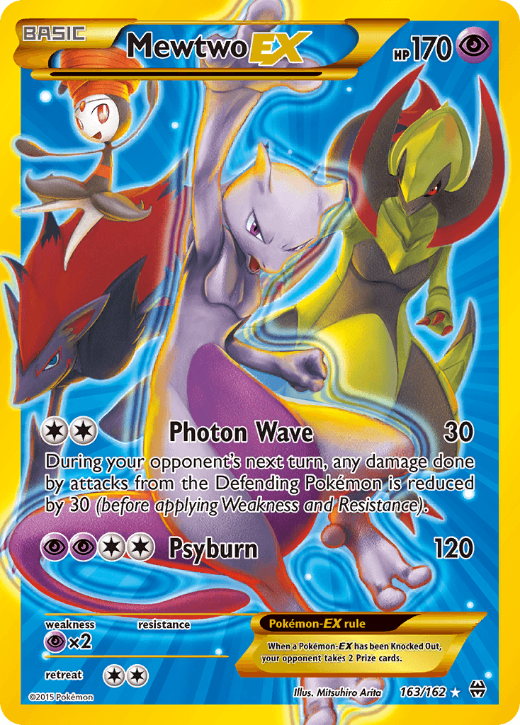 Mewtwo-EX XY8-163