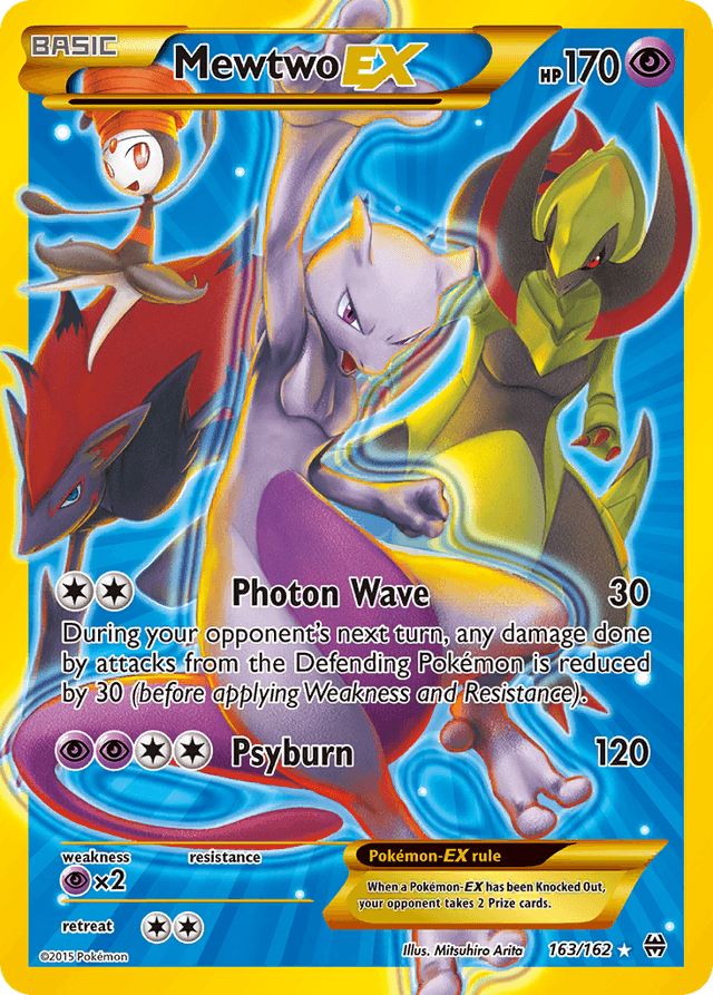 Mewtwo-EX XY8-163
