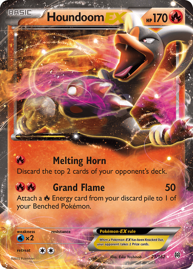 Houndoom-EX XY8-21