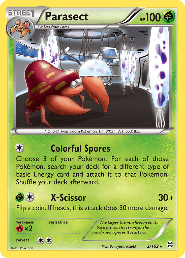 Parasect XY8-2