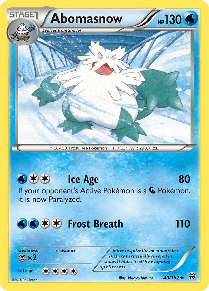 Abomasnow XY8-40
