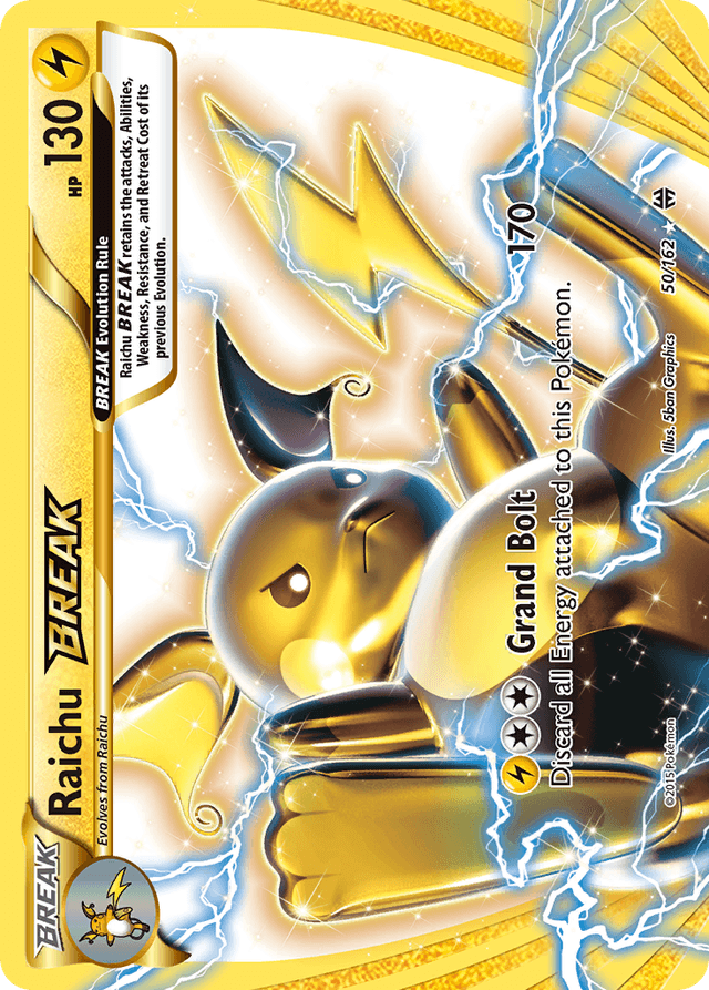 Raichu BREAK XY8-50