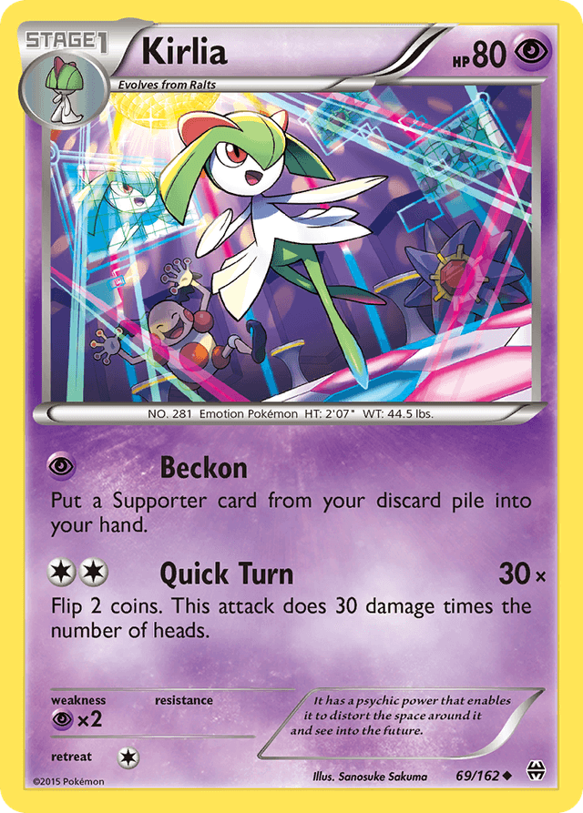 Kirlia XY8-69