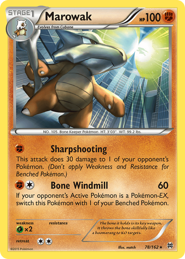 Marowak XY8-78