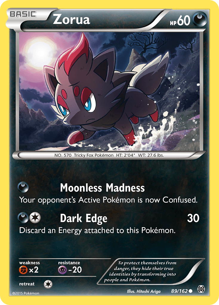 Zorua XY8-89