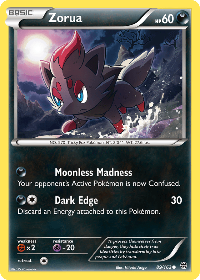 Zorua XY8-89
