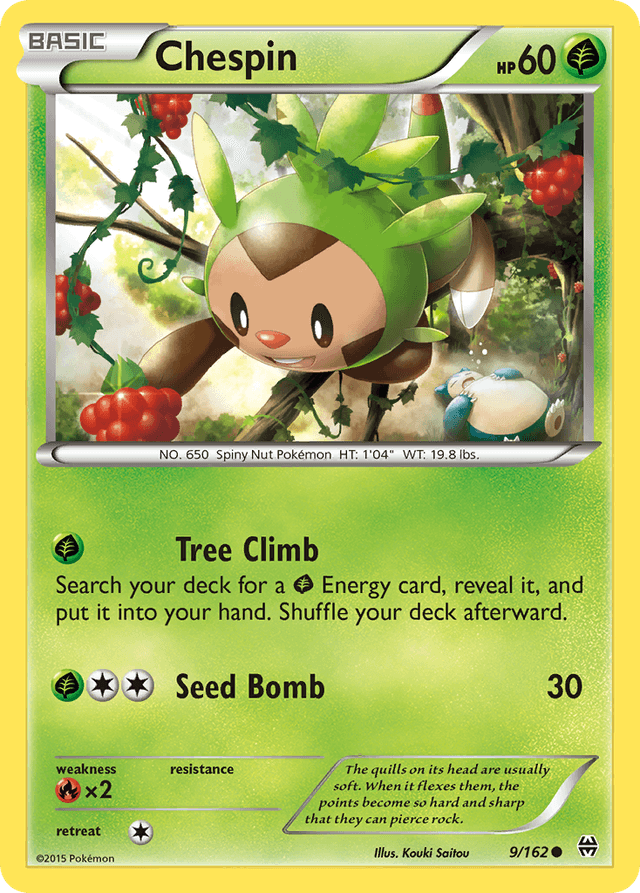Chespin XY8-9