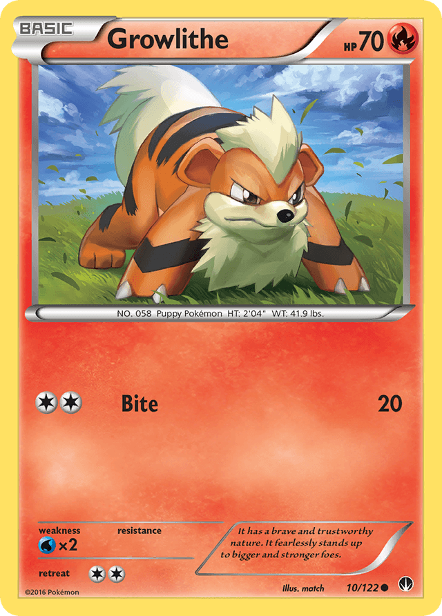 Growlithe XY9-10