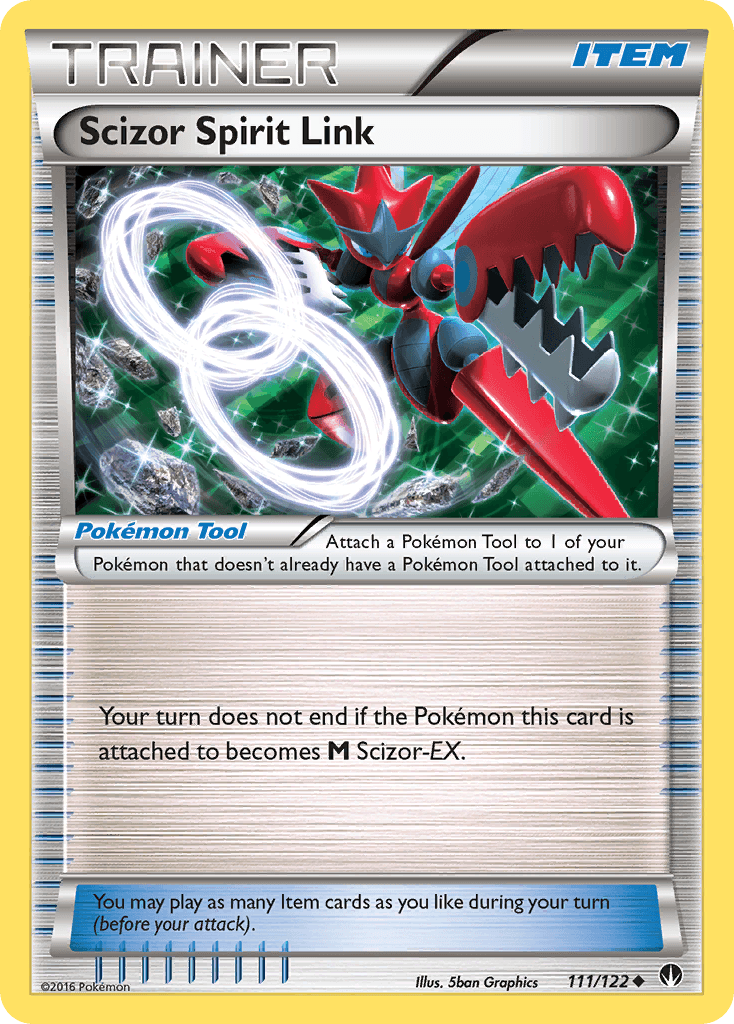 Scizor Spirit Link XY9-111