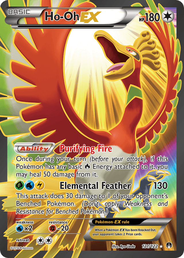 Ho-Oh-EX XY9-121