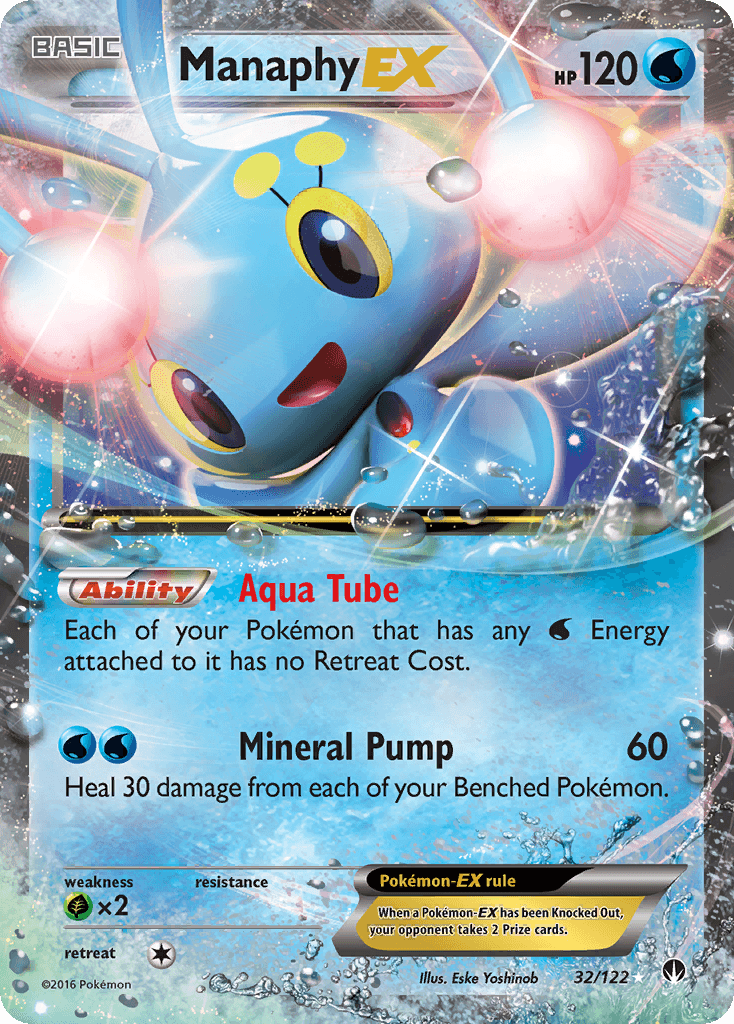 Manaphy-EX XY9-32