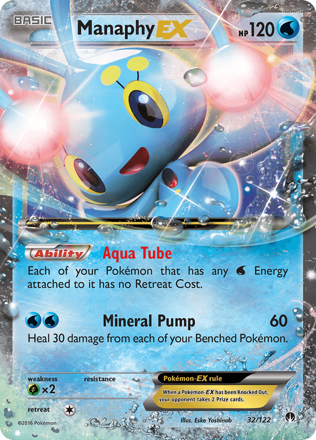 Manaphy-EX XY9-32