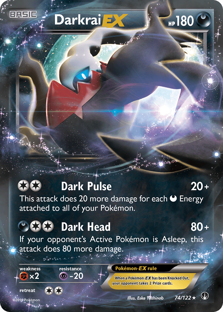 Darkrai-EX XY9-74