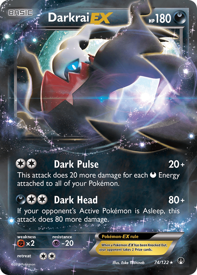 Darkrai-EX XY9-74