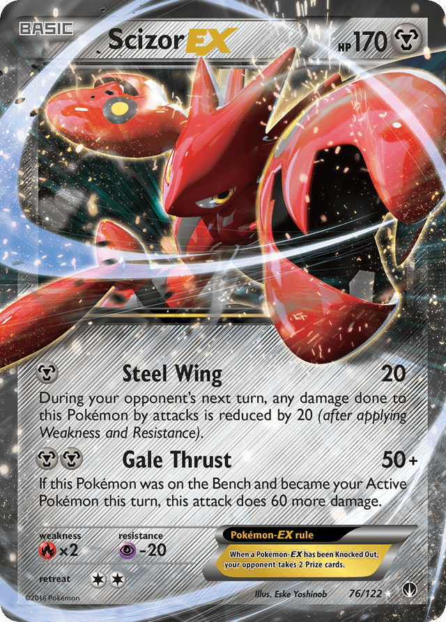 Scizor-EX XY9-76