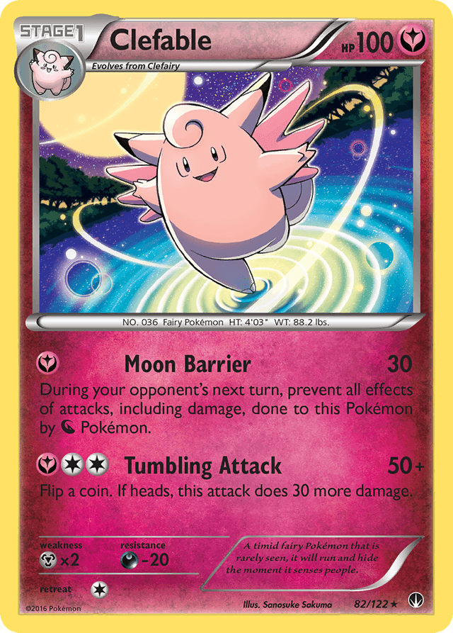 Clefable XY9-82