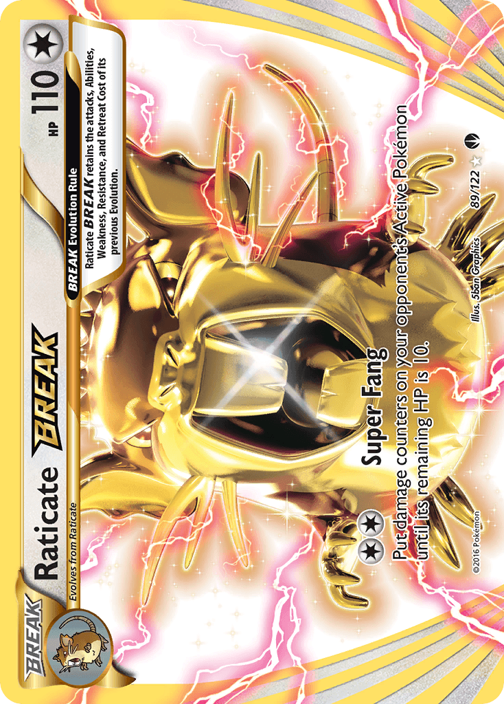 Raticate BREAK XY9-89