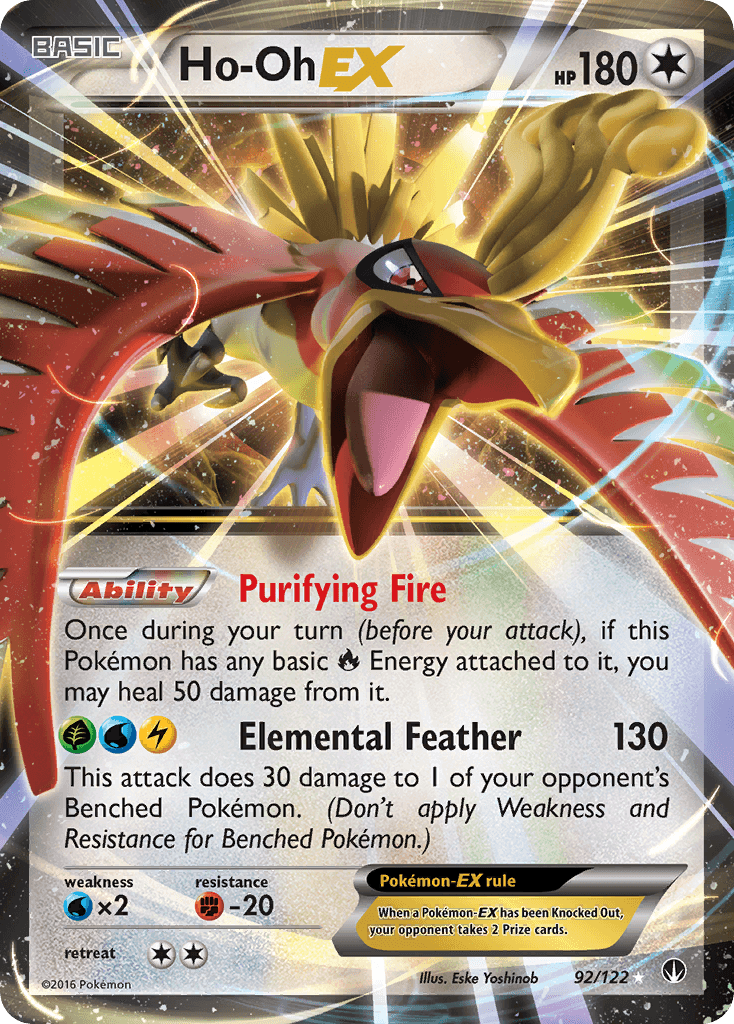 Ho-Oh-EX XY9-92