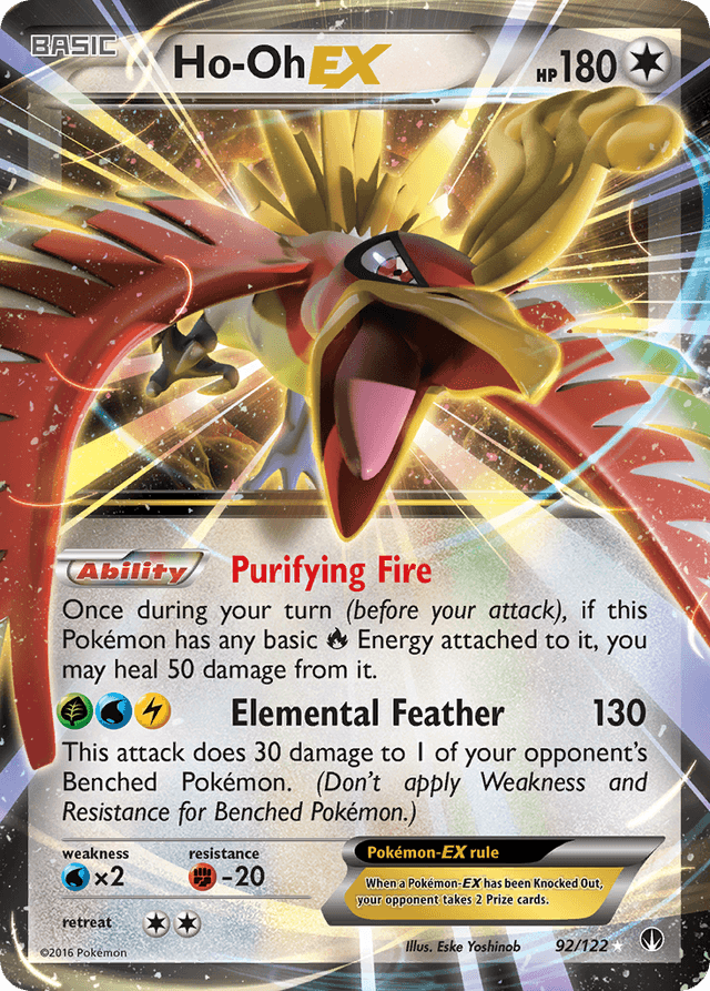 Ho-Oh-EX XY9-92