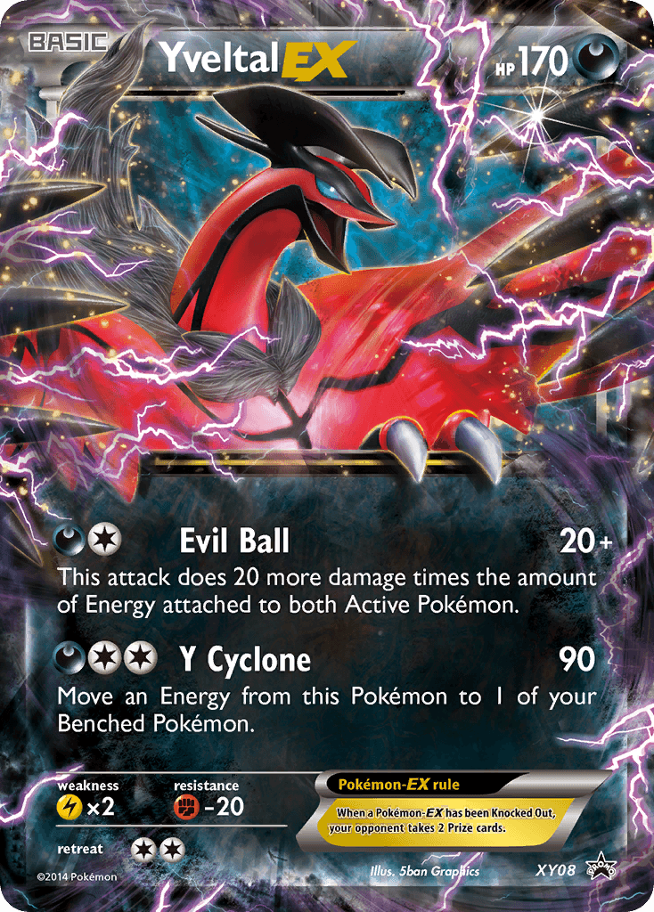 Yveltal-EX XYP-XY08