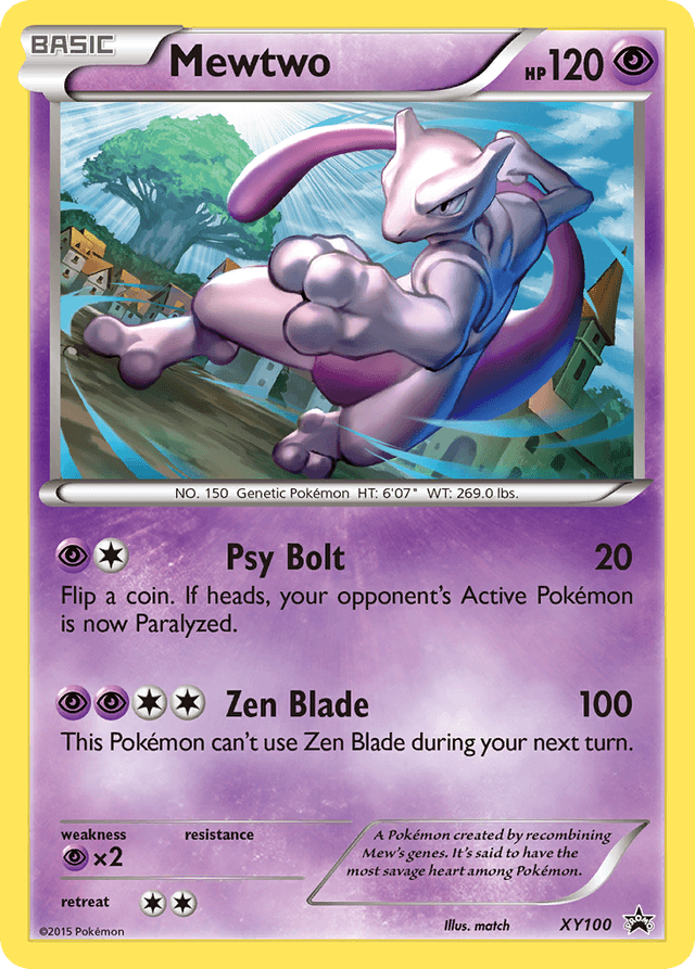 Mewtwo XYP-XY100